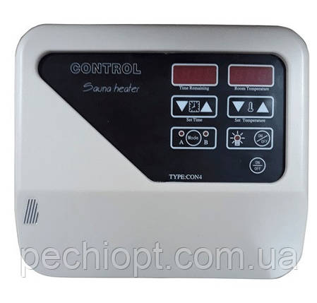 Пульт керування EcoFlame CON 4 (3-9 кВт) 220V для електрокам'янок, фото 1
