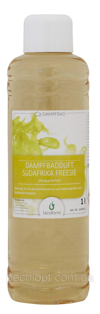 Ароматизатор для хамама Південноафриканська фрезія 1 л Lacoform Німеччина