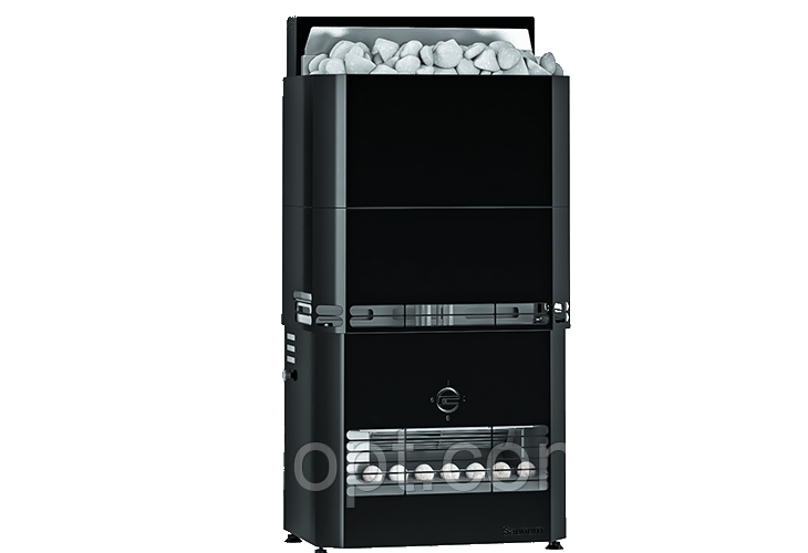 Електрокам'янка для лазні та сауни SAUNUM Primary 6 kW чорний
