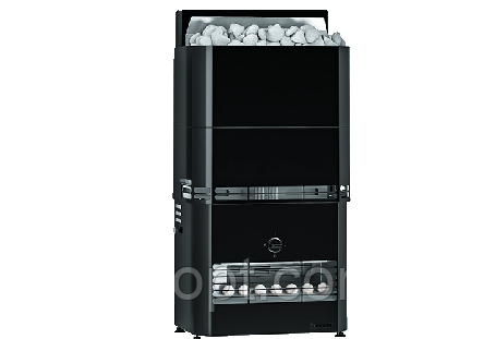 Електрокам'янка для лазні та сауни SAUNUM Primary 6 kW чорний, фото 1