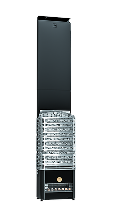 Електрокам'янка для лазні та сауни SAUNUM Primary 12 kW чорний, фото 3