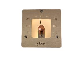 Гігрометр з підсвіткою Cariitti SQ для лазні та сауни