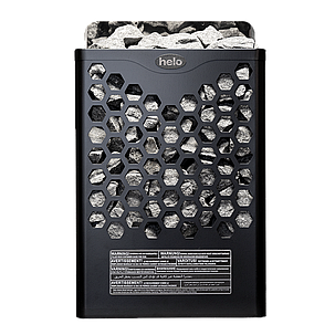 Електрокаменка для сауни та лазні HELO HANKO 80D black 8 кВт, фото 1