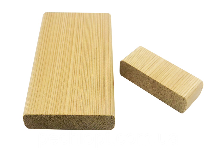 Полок канадскьий кедр 22 х 80 2,5 м для лазні та сауни