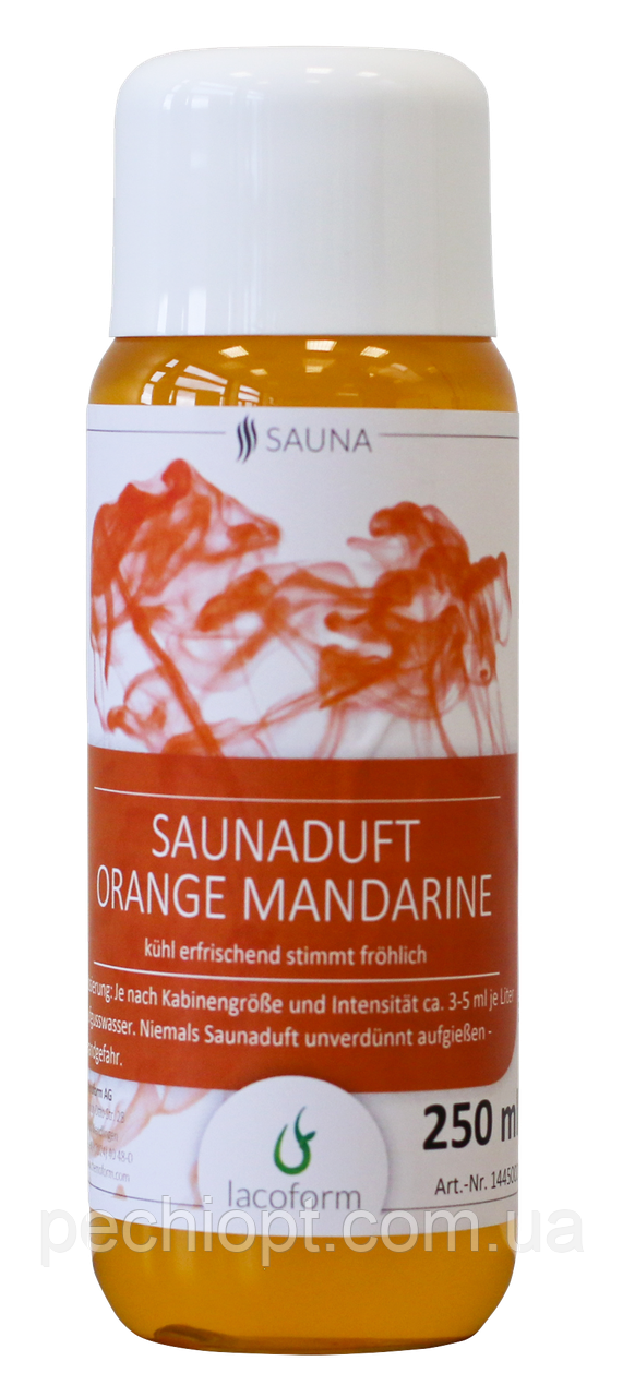 Ароматизатор апельсин-мандарин 250 мл для лазні та сауни