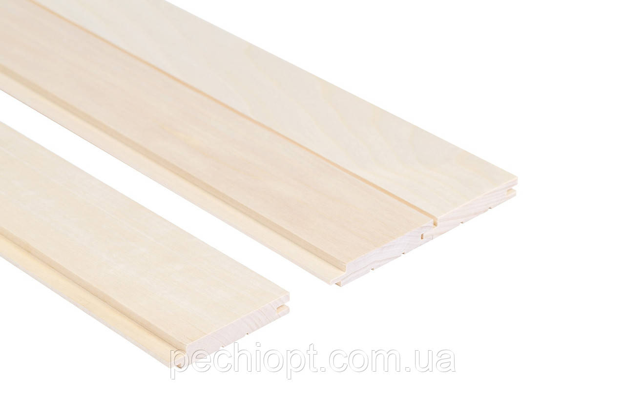 Вагонка осіна STS4 15x140 1.8 м для лазні та сауни