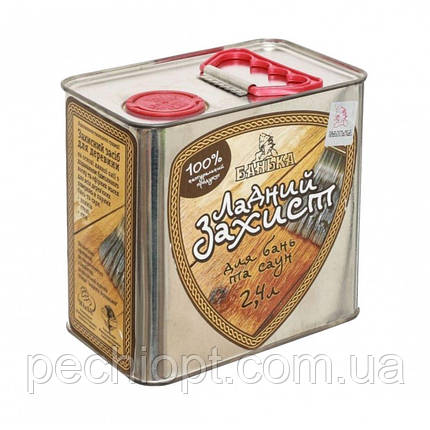 Засіб для деревини "ЛАДНІЙ ЗАХИСТ" 2,4 л, фото 1
