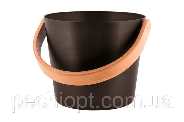 Відро Rento алюмінієве 5 Л, коричневий, фото 1