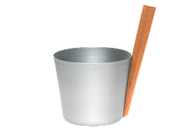 Шайка Rento алюмінієва 5 Л, сірий