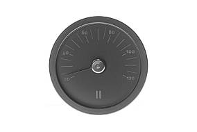 Термометр Rento круглий, чорний