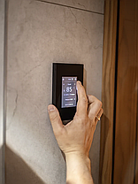 Пульт керування Tulikivi Touch Screen WIFI чорний для електрокам'янок, фото 4