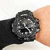 Годинники спортивні скмей SKMEI 1586BK BLACK, Годинники армійські для ЗСУ військові чоловічі FN-86, фото 3