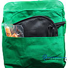 Дорожня надувна Подушка для подорожей Silenta (green) + Маска + Беруші + Чохол!, фото 9