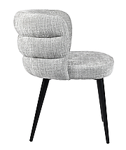 Стілець M-215 тканина устричний + ніжки чорні TM Vetro Mebel, фото 2