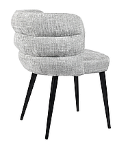 Стілець M-215 тканина устричний + ніжки чорні TM Vetro Mebel, фото 3