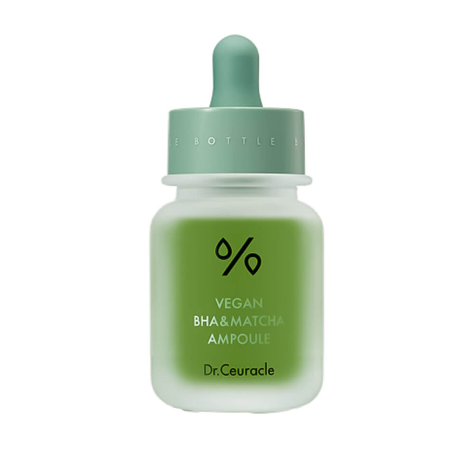Себорегулювальна ампула з BHA і матчею Dr.Ceuracle Vegan BHA&Matcha Ampoule 30 мл