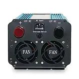 Автомобільний інвертор 7000 W Wimpex WX-7100 перетворювач напруги 12V-220V чистий синусоїда без підзаряджання iC227, фото 4