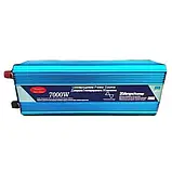 Автомобільний інвертор 7000 W Wimpex WX-7100 перетворювач напруги 12V-220V чистий синусоїда без підзаряджання iC227, фото 5