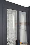 Вхідні двері зі склом модель Country NeoGlass, фото 8