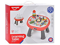 Центр розвиваючий HE0509 лабіринт, шестерні, звук, світло, на батарейках, в коробці, 35-31,5-11см, фото 4