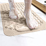 Масажний Протиковзкі килимок для ванни та душу 36 х 69 см Ruhhy 24495, фото 3
