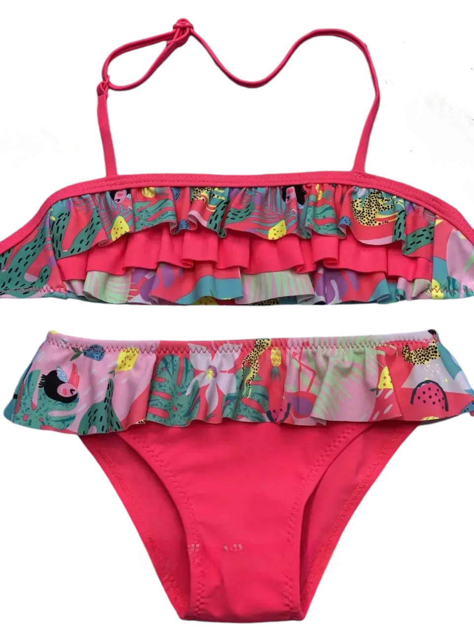 Купальник раздельный детский 1031 Teres коралл (В НАЛИЧИИ ТОЛЬКО 28 30 32 34 УКР р-ры)