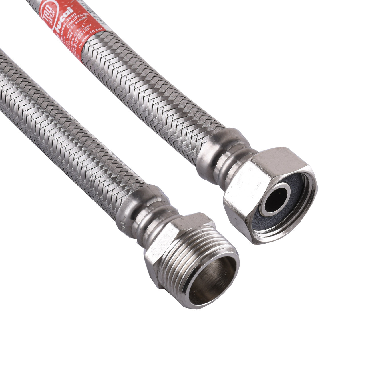 Шланг водяний TUCAI 1/2″x1/2″ ЗВ 0,6м TAQ MG-1212-600 200181, фото 1