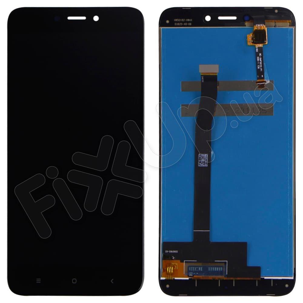 Дисплей Xiaomi Redmi 4X з тачскрином у зборі (Rev 32001183-02/11), колір чорний