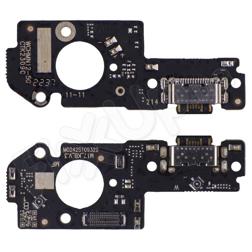 Роз'єм зарядки для Xiaomi Redmi Note 12 4G/Poco X5, з нижньою платою