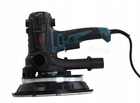 Шліфувальна машина для стін Eurotec 1.4 кВт - 180 мм, Регулювання обертів, Світлодіодна підсвітка