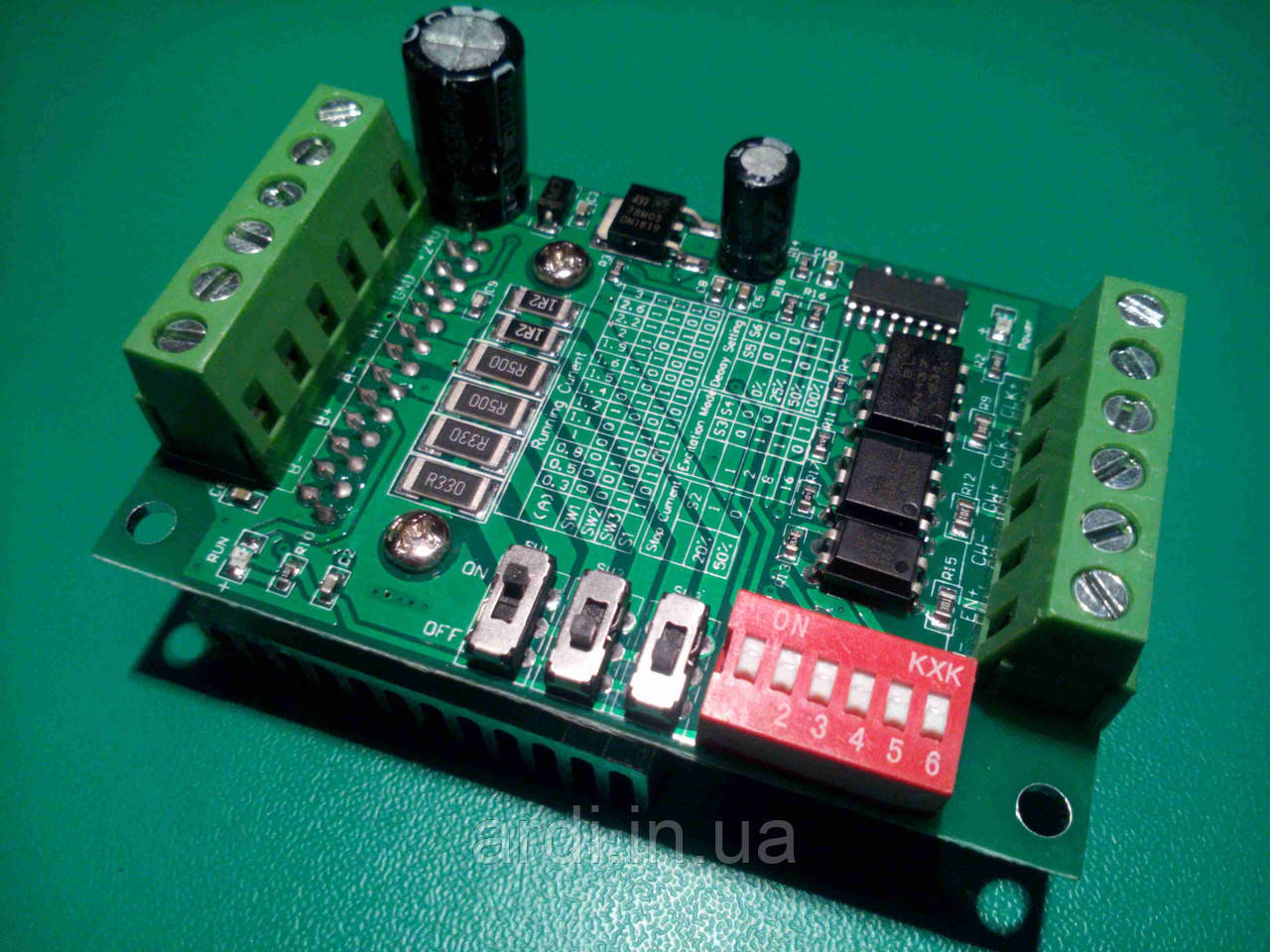 Драйвер кроків двигуна TB6560 Arduino