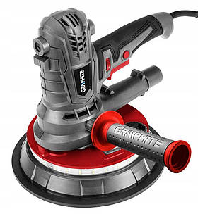 Шліфувальна машина для стін Graphite 1.4 кВт, регулювання обертів