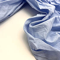 Турецька варена бавовна ніжно-блакитний No62, фото 2