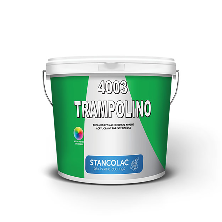 Фарба для бетону 4003 Trampolino зносостійка фарба для зовнішніх робіт