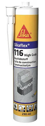 Sikaflex®-116 High Grab, Конструкційний клей із високою хваткою 250 мл., фото 1