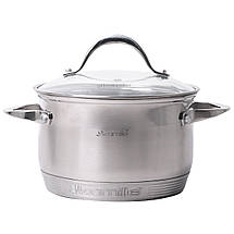 Набір важкого посуду (стінка 0.7 мм) Kamille KM-4708S 8 предметів, фото 4