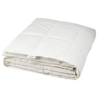 Ковдра всесезонна IKEA FJÄLLARNIKA 200х200 см Біла 804.538.46