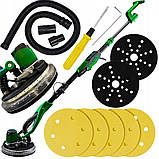 Шліфмашина жираф для стін і стель Stalco 1200 Вт - 225 мм, 192 см довжина, фото 5