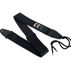 Гітарний ремінь з комірками для медіаторів Music day GR-2