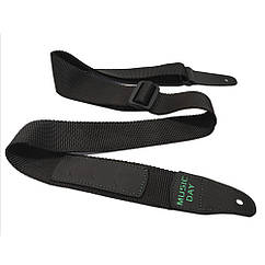 Гітарний ремінь з комірками для медіаторів Music day GR-2gr