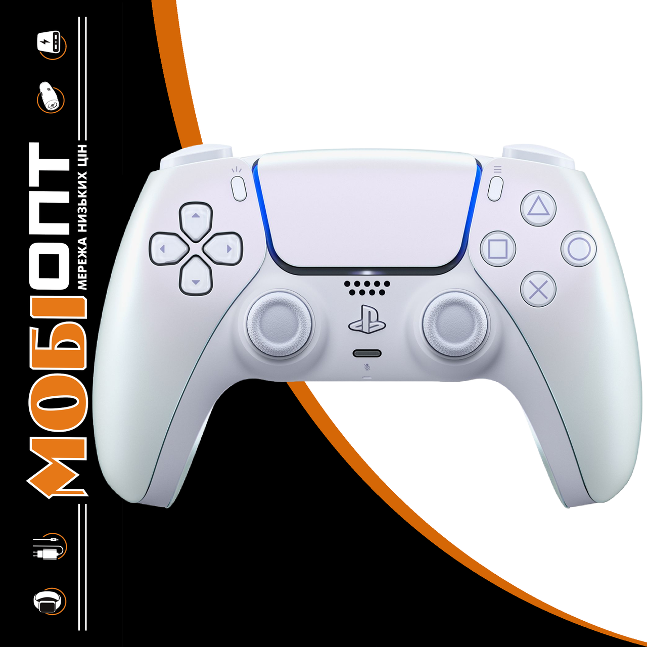 Бездротовий контролер Sony PlayStation 5 DualSense Chroma Pearl UA