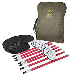 Сумка укомплектована 7-ма жерлицями (складаними, зимовими) - Acropolis СЖ-2у. Зроблено в Україні!