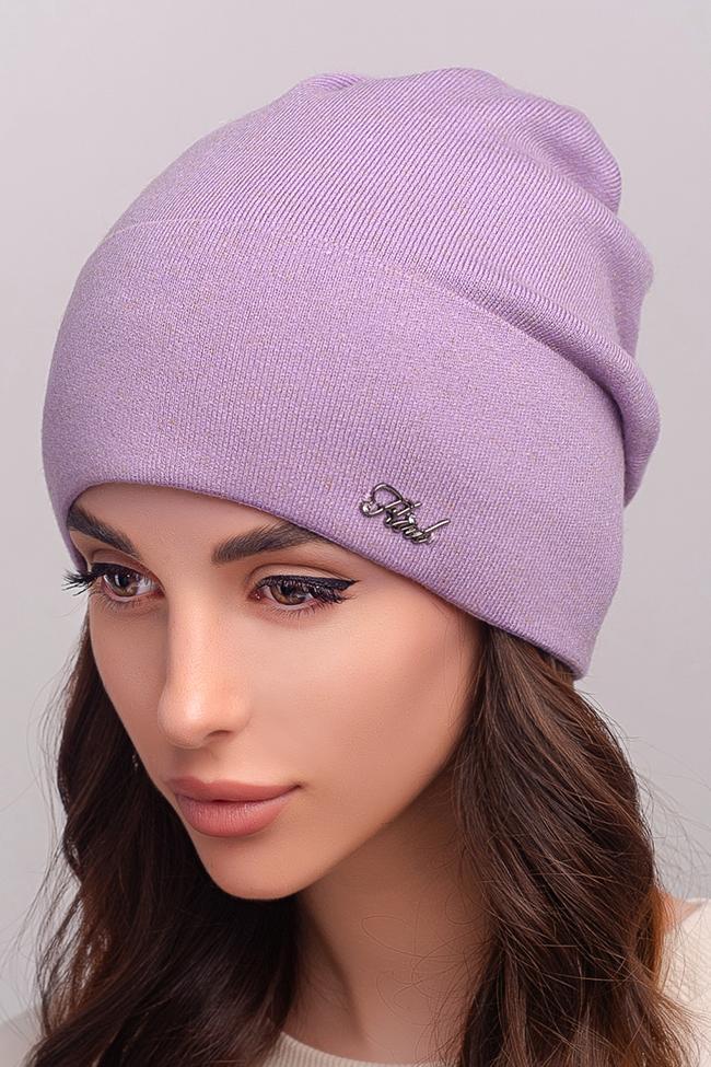 Жіноча шапка Flirt Анна 56-60 Фіалка, фото 1