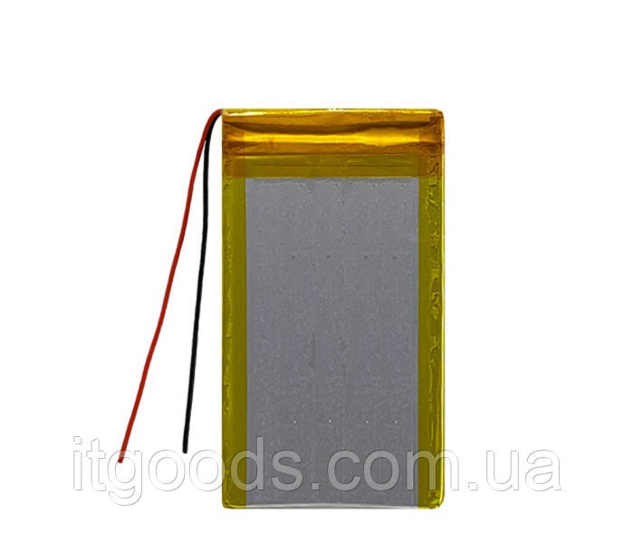 Універсальний акумулятор (АКБ, батарея) 3.7V 1800mAh (5.0*37*61mm) 2-pin для планшетів / телефонів / камер / електронних книг