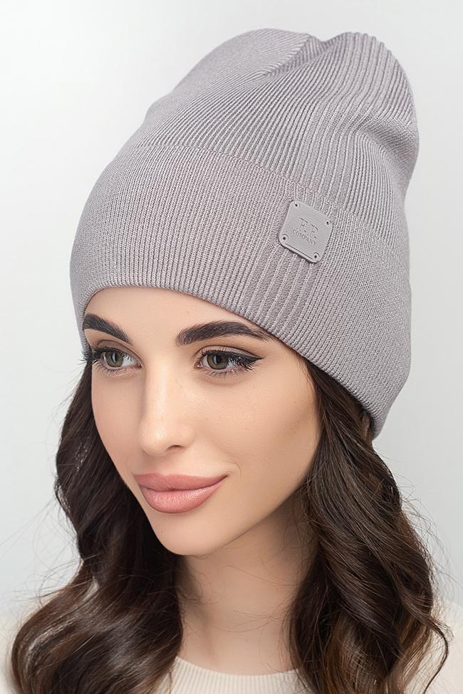 Жіноча шапка Flirt Ванеса 54-57 Сірий, фото 1