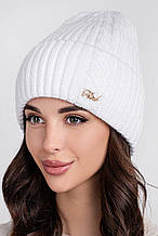 Жіноча шапка Flirt Дана 56-58 білий