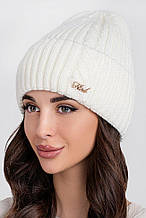 Жіноча шапка Flirt Дана 56-58 молоко
