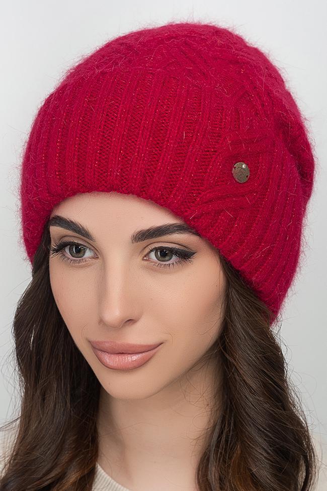 Жіноча шапка Flirt Джоанна 54-57 Червоний, фото 1