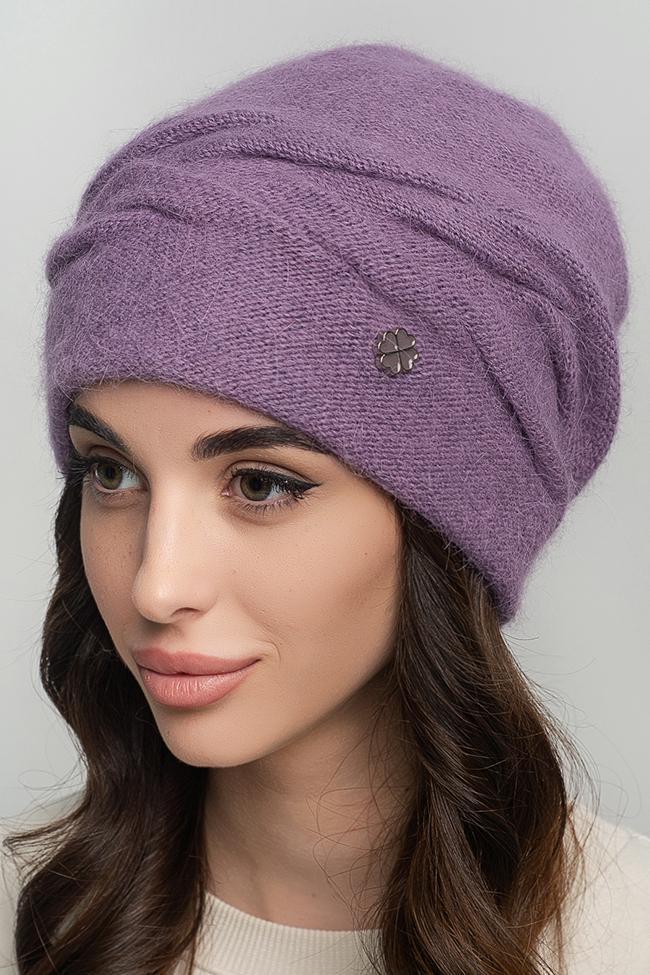 Жіноча шапка Flirt Купава 54-58 Фіалка, фото 1