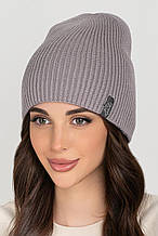 Жіноча шапка Flirt Мідл 54-58 сірий